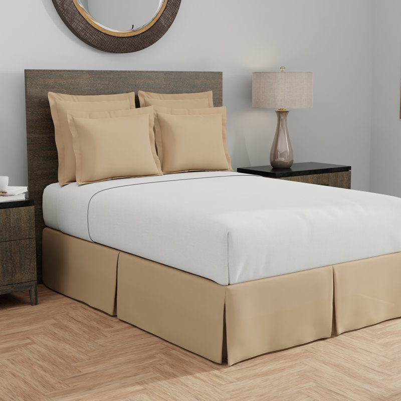 Ophelia & Co. Rolande Pleated Wrinkle Resistant Wrap Around Bed Skirt